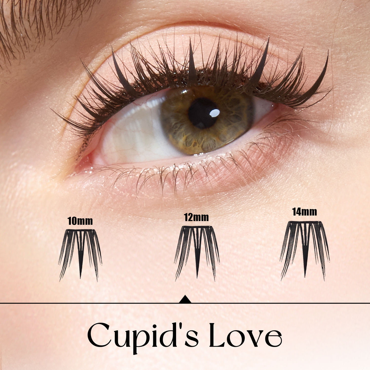 Cupid's Love Ultra-lightweight Self-Adhesive Lash Kit For Flight Attendants