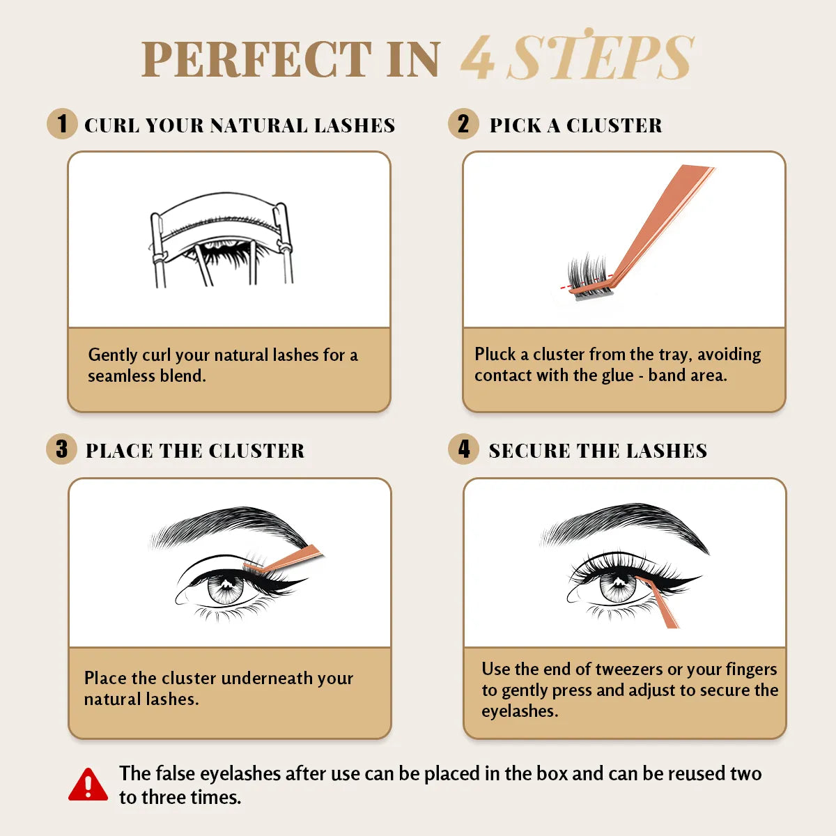 How to use self adhesive lashes - Lashterally